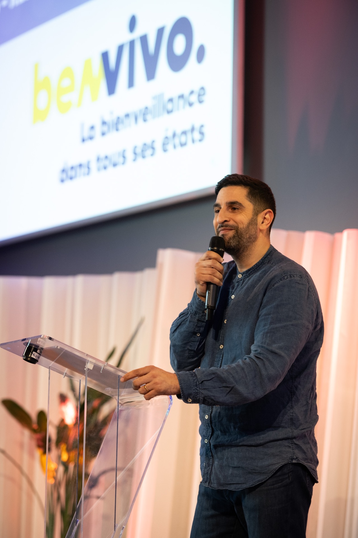 Naïm Zriouel en conférence